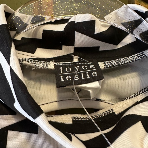 NWT VINTAGE JOYCE LESLIE CROPPED OPEN BACK TOP size M - Picture 3 of 5